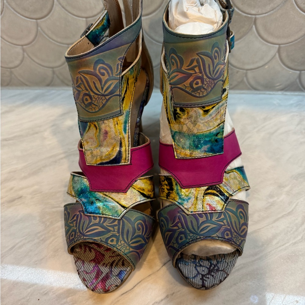 Spring Step by L’artiste Women's Open-Toe Heels